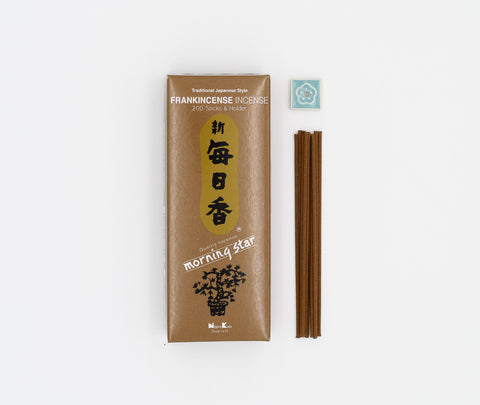 Nippon Kodo morgonstjärna rökelse pinnar frankincense 200