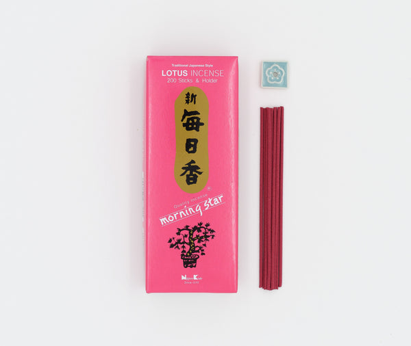 Nippon Kodo Morning Star Incense Sticks Lotus 200