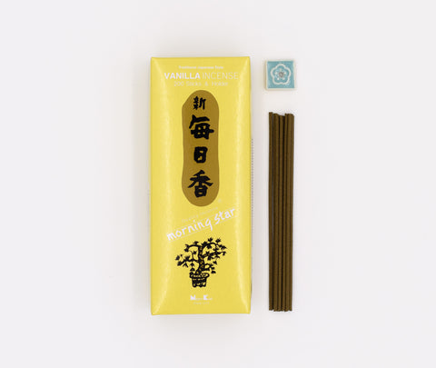 Nippon Kodo morgenstjerne røgelsespinde vanilje 200