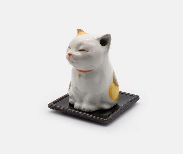 Porta-incenso para gatos pequenos Shoyeido koneko
