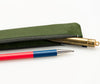 حافظة أقلام Siwa رفيعة باللون الأخضر الداكن 3