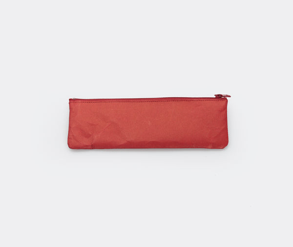 حافظة أقلام Siwa باللون الأحمر المتوسط