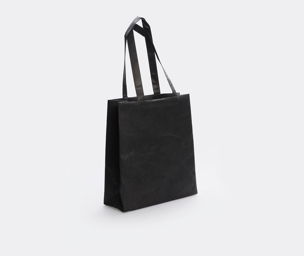 SIWA Paper Shoulder Tote Bag - Black – zen minded