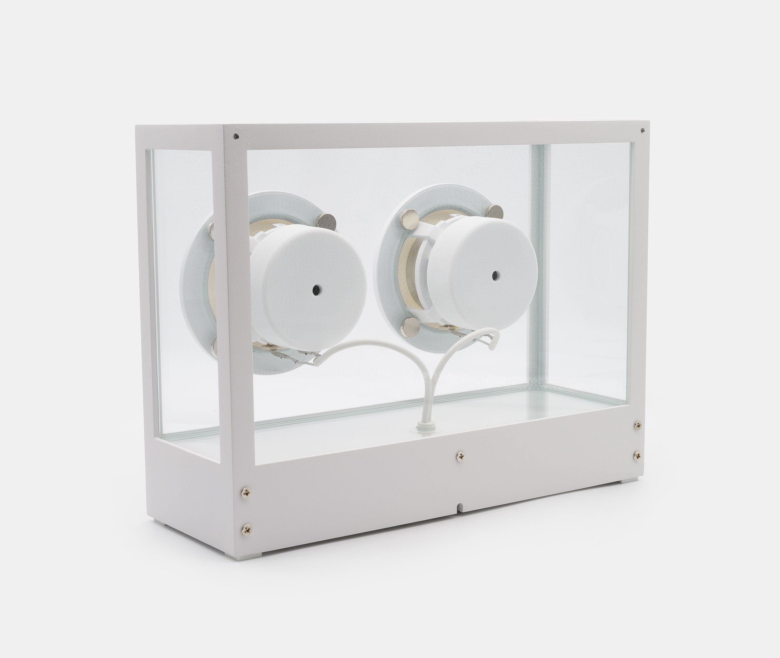 Small Transparent Bluetooth Speaker - White – zen minded