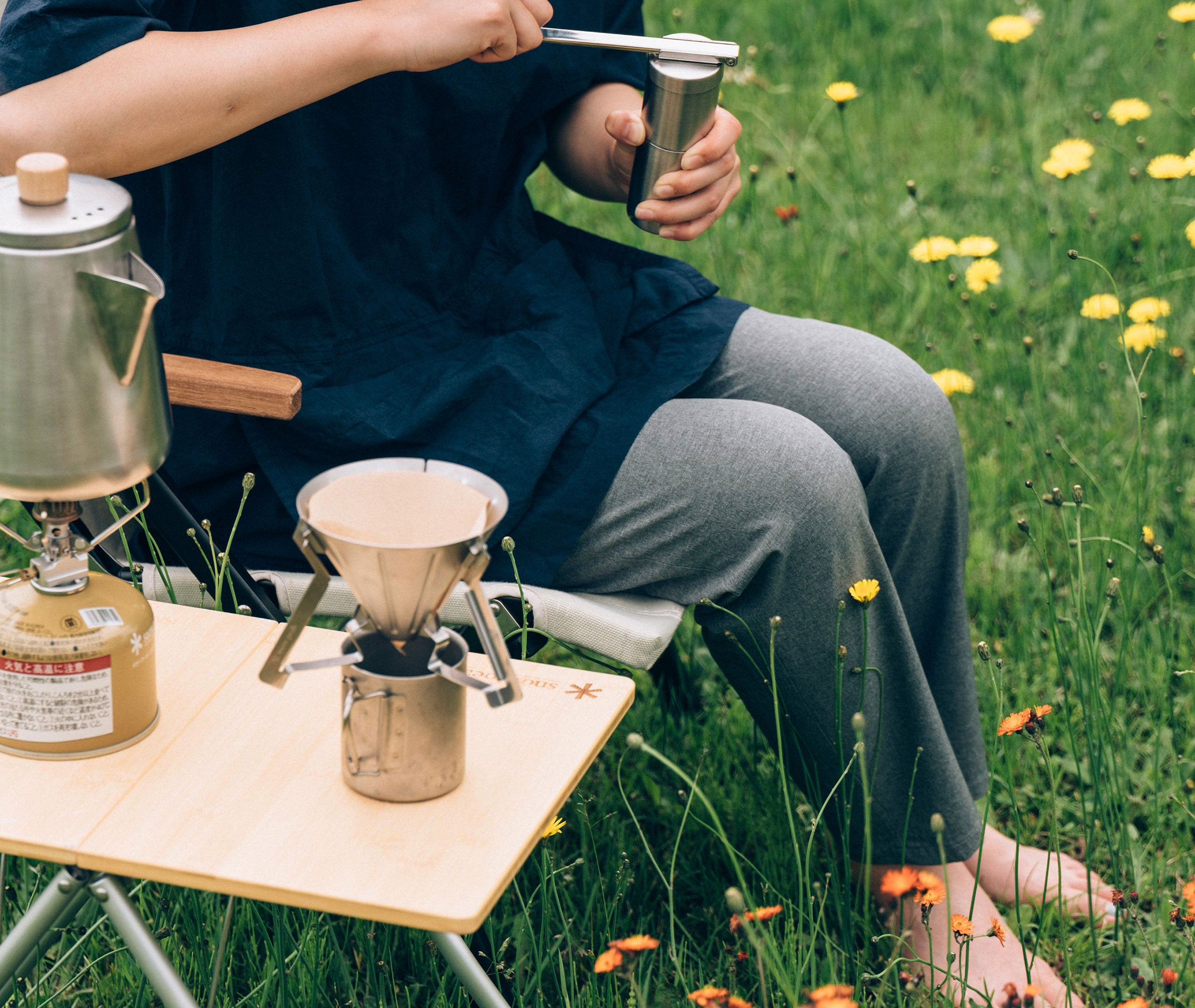 Snow Peak Field Barista Coffee Dripper – zen minded - Main Image