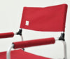 Snow Peak bred sammenleggbar stol rød 2