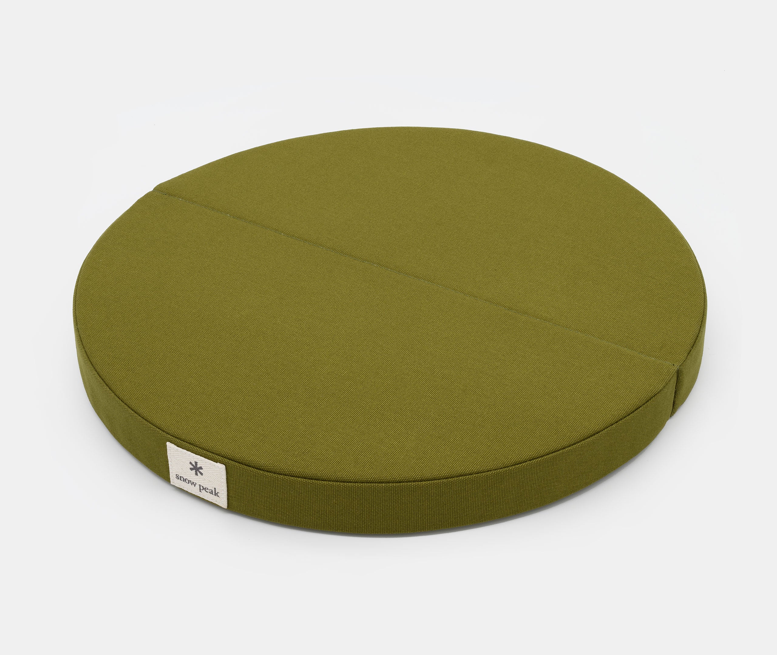 Snow Peak Lounge Floor Cushion Green – zen minded
