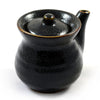 Zen Minded Black Yuzu Glazed Japanese Soy Sauce Pot 2