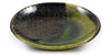 Zen Minded小さな虹色の緑釉の日本製陶器皿