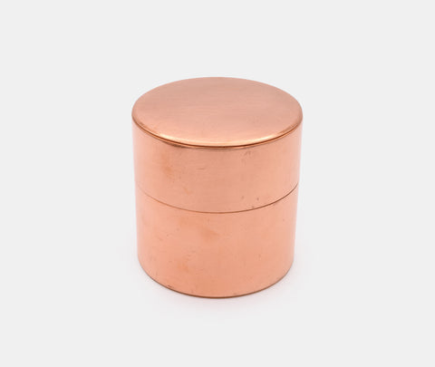Syuro boîte cylindrique en cuivre