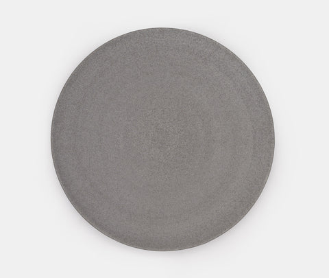 Syuro Stoneware Plate Small Grey