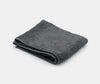 Syuro Organic Cotton Face Towel Charcoal Grey