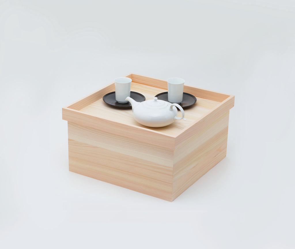 Time & Style Hako-zen Wooden Tea Storage Box & Table – zen minded
