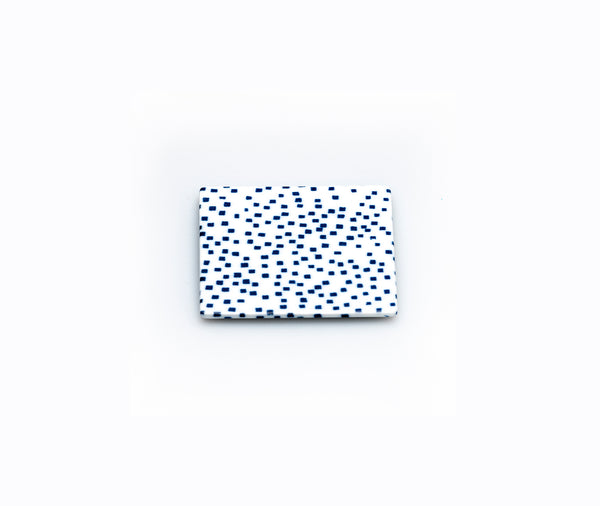 Time & Style ju bako couvercle de boîte empilable carré bleu