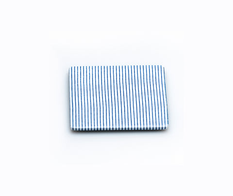 Time & Style Ju Bako Stacking Box Lid Blue Stripe