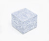 Time & Style Ju Bako Stapelbox-Set, blau, quadratisch