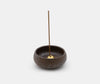 Ume Wabi Sabi Stoneware Incense Bowl 3
