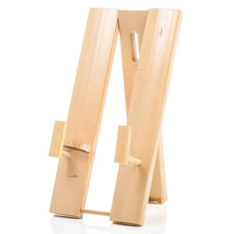 Zen Minded veggmontert bambus-displaystativ for sammenleggbar vifte