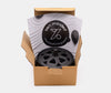 Zen Minded Black Lotus Cast Iron Incense Burner & White Ash Set 5